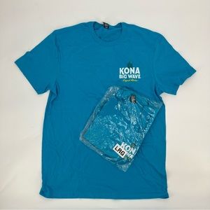 Kona Big Wave Liquid Aloha Tee Shirt - Size Large